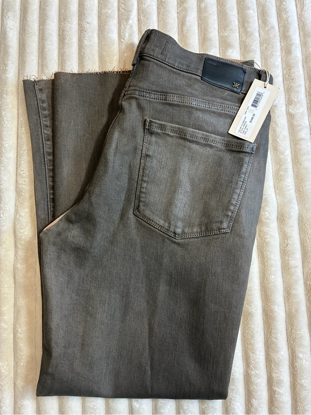 NWT Kobi Halperin Mika Pants Size 30 Beaver Ankle Straight Leg $348